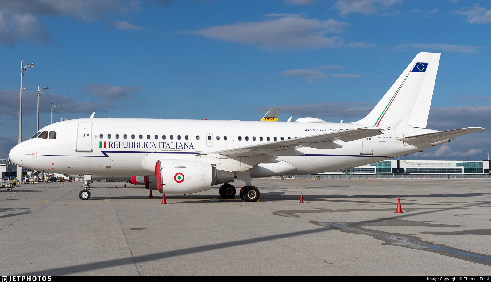 イタリアの政府専用機 A319CJ